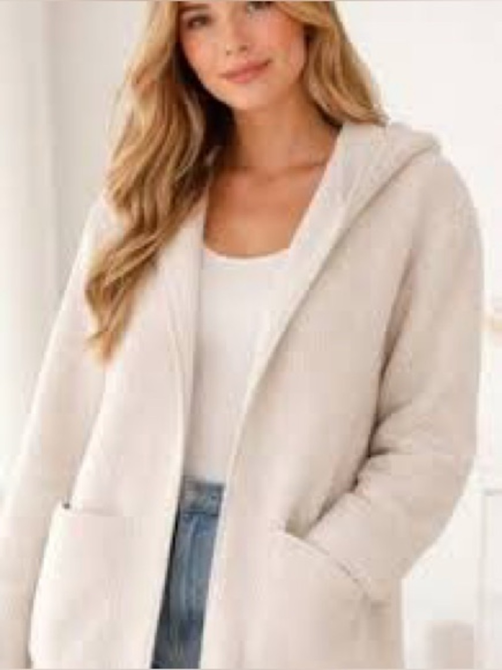 JOIE - ANTHROPOLOGIE, the fleece hooded cardigan!